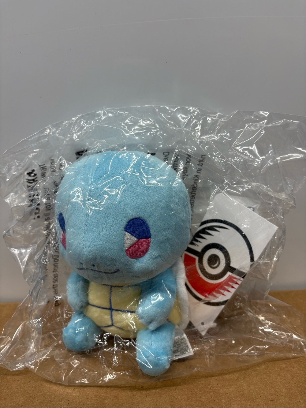 Pokemon Squirtle Plush Toy - Blue Turtle Pokémon 6inch